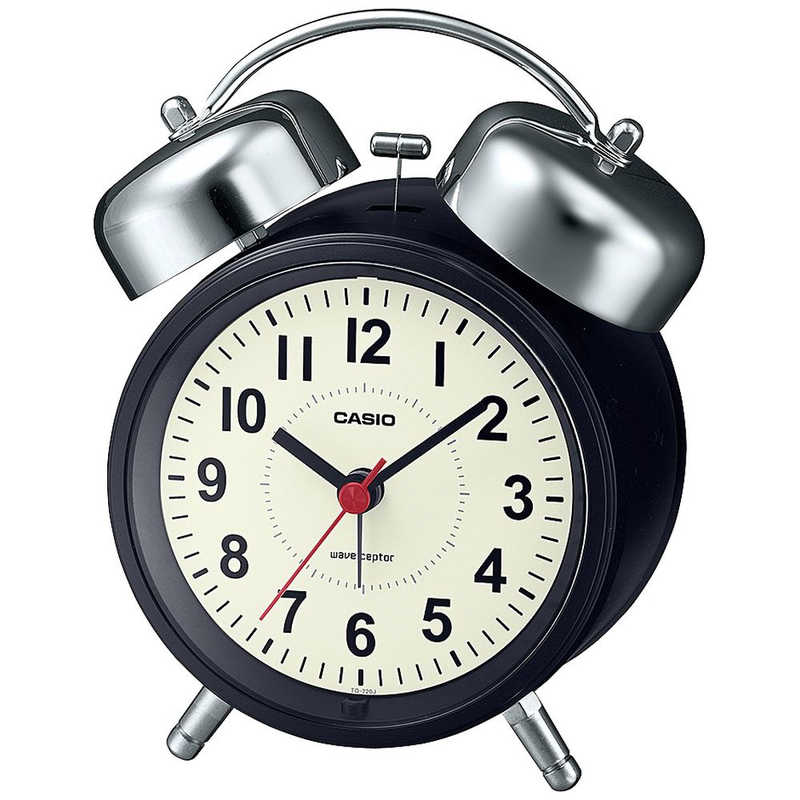 カシオ CASIO　CASIO 目覚まし時計 レトロカラｰ [電波自動受信機能有] TQ-720J-1CJF