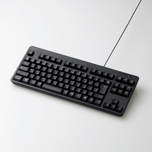エレコム ELECOM 有線コンパクトキーボード TK-FCM103BK