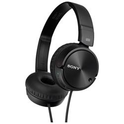 SONY ノイズキャンセリングヘッドホン 密閉型 折りたたみ式 3.5mmミニプラグ MDR-ZX110NC ソニー