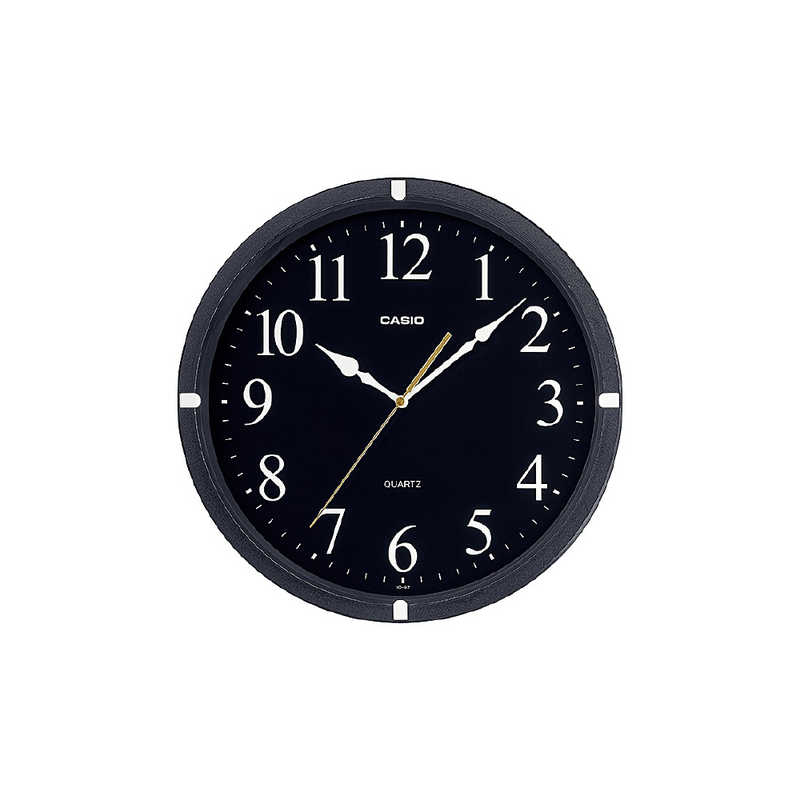 カシオ 掛時計 CASIOCLOCK ブラック IQ-97-1JF
