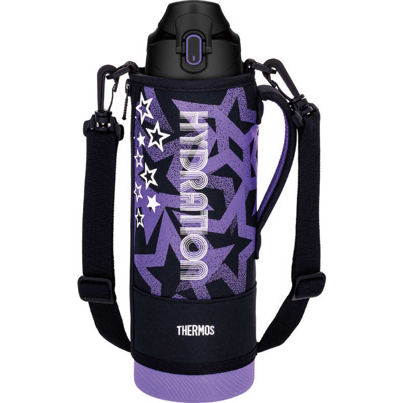 サーモス THERMOS 真空断熱スポーツボトル(1．5L) ブラックパープル FJS-1500FBKPL