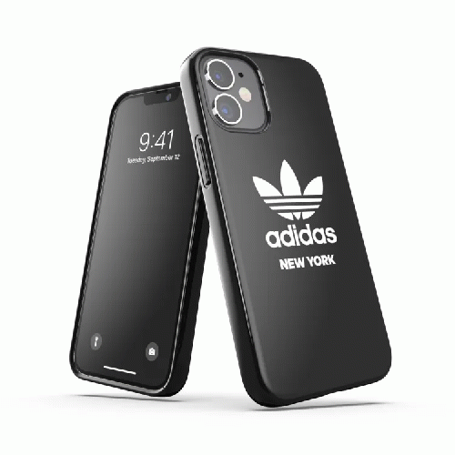 【SALE】adidas Originals Snap Case New York iPhone 12 mini BK 43889EY1055