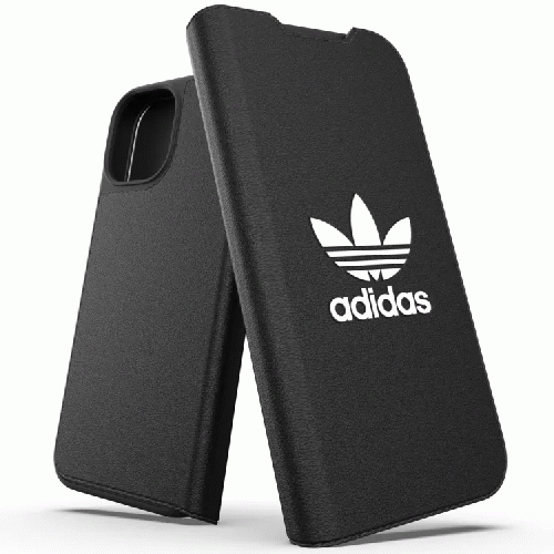 【SALE】adidas Originals Booklet BASIC FW21 iPhone 13 mini Black/ White 47065GA7420