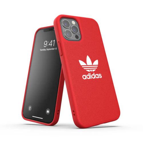 【SALE】adidas Originals CANVAS FW20 iPhone 12 / iPhone 12 Pro Scarlet 42269EX7937