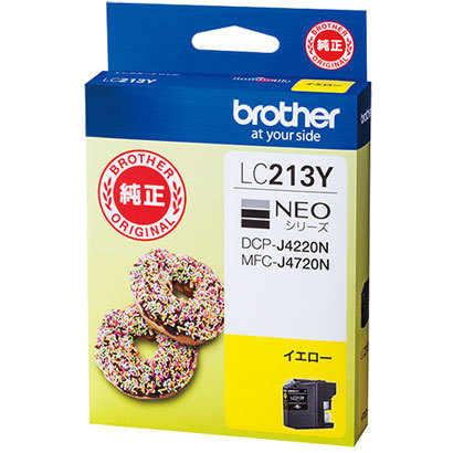 ブラザー brother 純正インクカートリッジ イエロー LC213Y