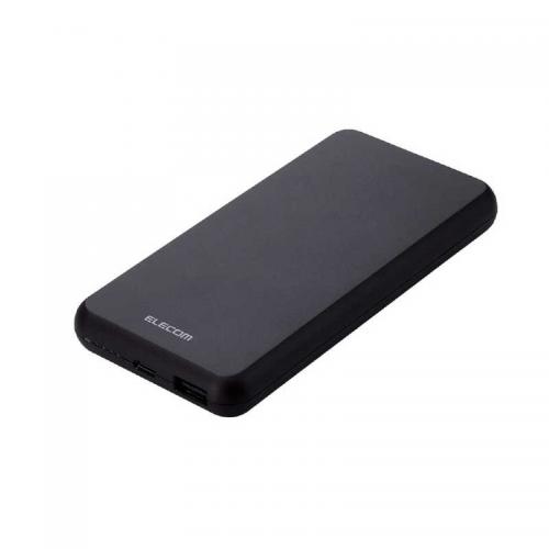 【SALE】エレコム ELECOM モバイルバッテリー  10000mAh ブラック DE-C38-10000BK