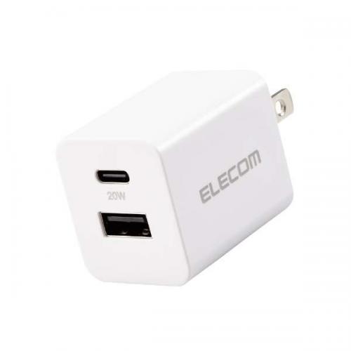 エレコム ELECOM USB Power Delivery 20W AC充電器 MPA-ACCP36WH