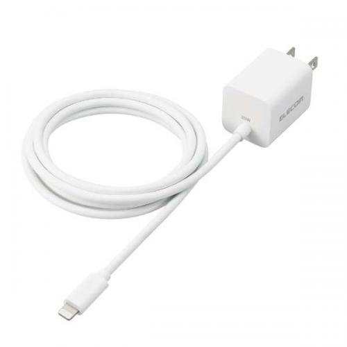 エレコム ELECOM USB Power Delivery 20W AC充電器 MPA-ACLP05WH