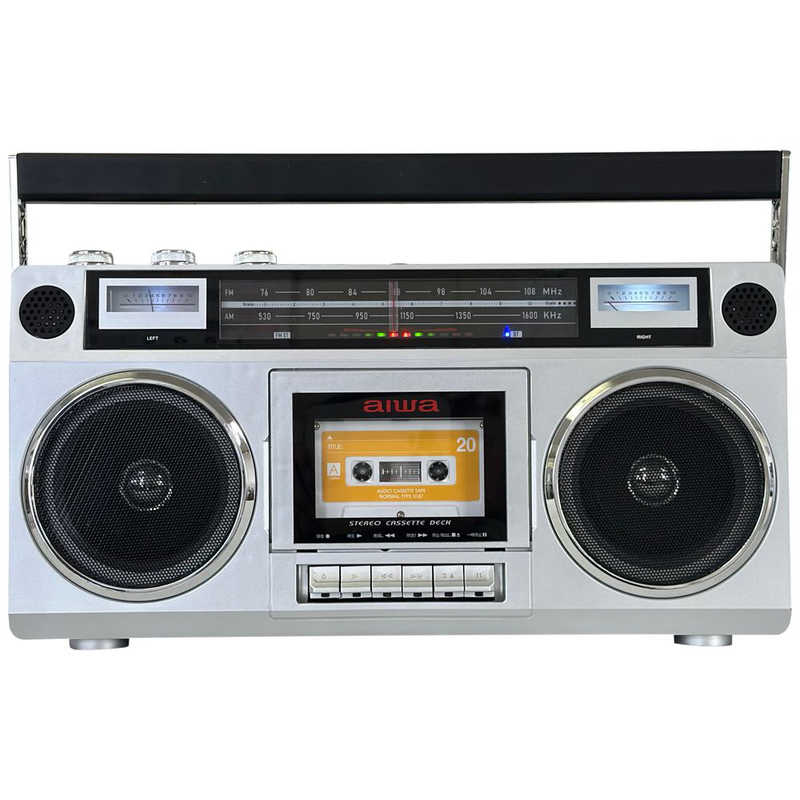アイワ aiwa ステレオ型ラジカセ aiwa アイワ [ワイドFM対応 /Bluetooth対応] GAA4-RCP0001
