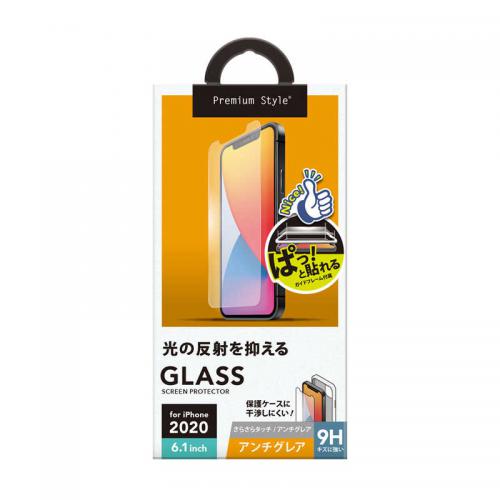 PGA ピージーエー iPhone 12/12 Pro 6.1インチ対応 液晶保護ガラス アンチグレア PG-20GGL02AG