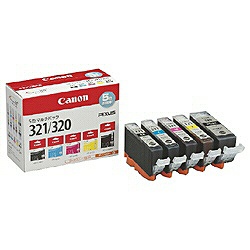 Canon 純正インクタンク 5色マルチパック BCI-321+320/5MP キヤノン(キャノン)
