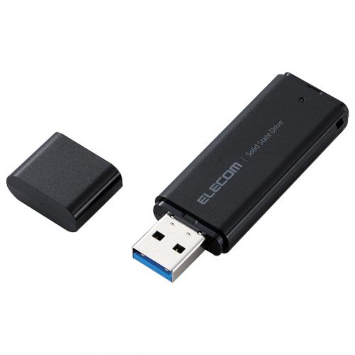 【SALE】エレコム ELECOM SSD 外付け ポータブル 2TB テレビ録画 等対応 ブラック ESD-EMC2000GBK