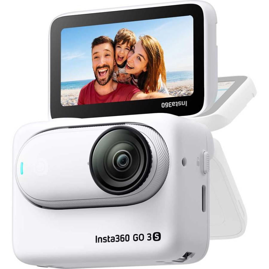 insta360 GO3S 4K ウェアラブルカメラ 128GB Go3S ホワイト CINSAATA-GO3S128W