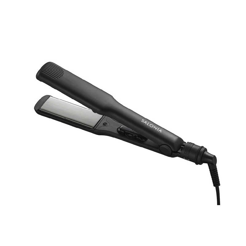 サロニア SALONIA ストレートヘアアイロン【35mm】（ブラック） HAIR STRAIGHTENER BLACK 35mm SL-004S 35mm