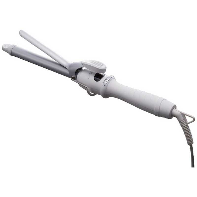 サロニア SALONIA カールアイロン 19mm ホワイト SL-008SW19