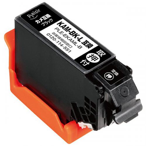 プレジール Plaisir EPSON エプソン 用 KAM-BK-L 互換インクカートリッジ ブラック PLE-EKAML-B