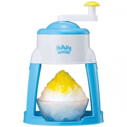 【SALE】ドウシシャ DOSHISHA 手動かき氷器 ハピコオリ ブルー IS-T-20BL