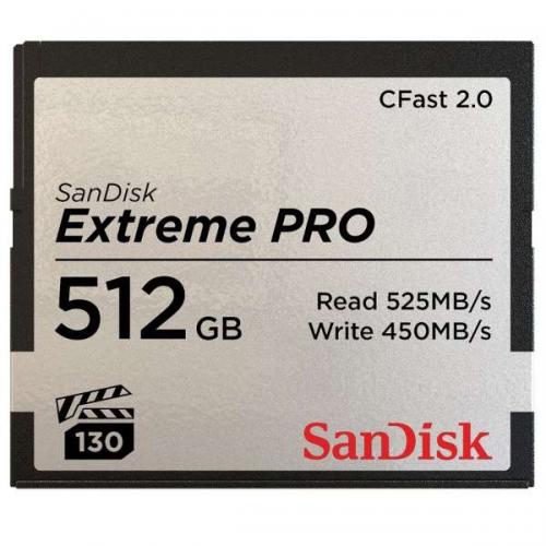 サンディスク SANDISK エクストリーム プロ CFast 2.0 カード SDCFSP-512G-J46D