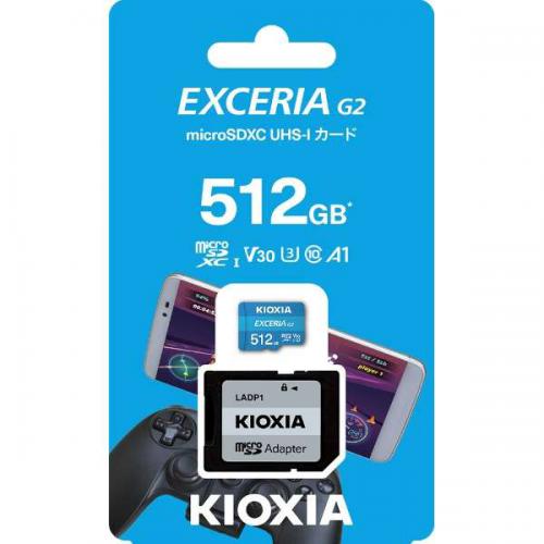 キオクシア KIOXIA microSDHCカード 512GB Class10 KMU-B512G