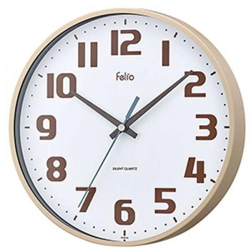 【SALE】ノア精密  掛け時計 アイボリー FEW182IV-Z