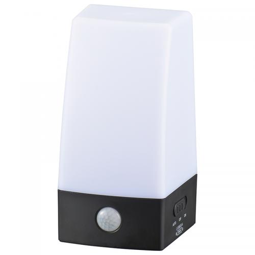 オーム電機 OHM LEDセンサーライト 乾電池式 置き型 LS-B60JS-4