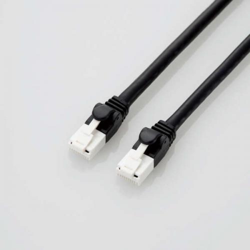 エレコム ELECOM Cat6A準拠LANケーブル GM-LDGPAT-BK100