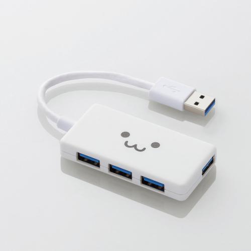 【SALE】エレコム ELECOM 4ポート USB3.0ハブ コンパクトタイプ U3H-A416BF1WH