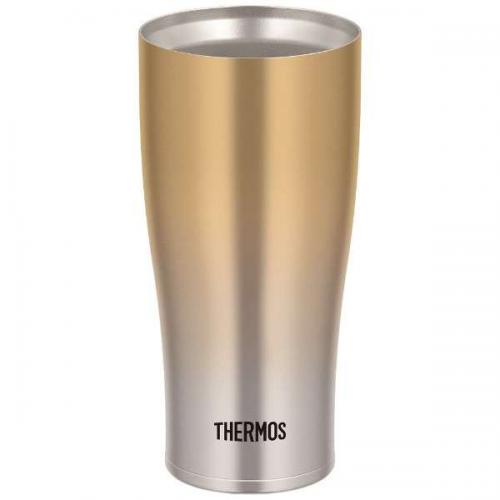 【SALE】サーモス THERMOS 真空断熱タンブラー ゴールドフェード JDE-421C-GD-FD