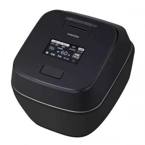 【SALE】東芝 TOSHIBA 真空圧力IH炊飯器 炎匠炊き 備長炭かまど丸釜 5.5合炊き グランブラック RC-10ZWW-K