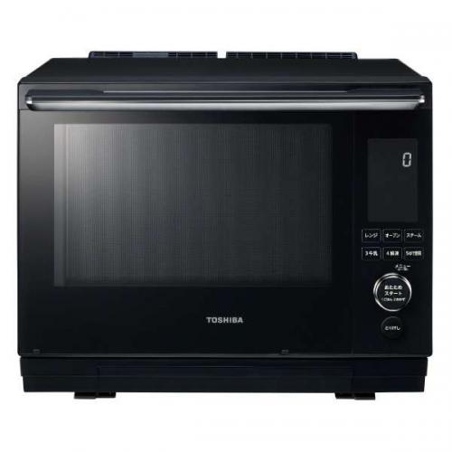 【SALE】東芝 TOSHIBA 過熱水蒸気オーブンレンジ 石窯ドーム 30L グランブラック ER-D3000A-K