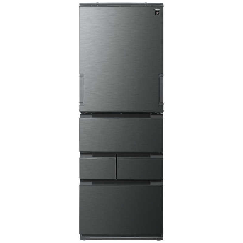 シャープ SHARP 冷蔵庫 FiT63cmシリーズ冷蔵庫 ダスクダークメタル SJ-MW46R-H(大型)