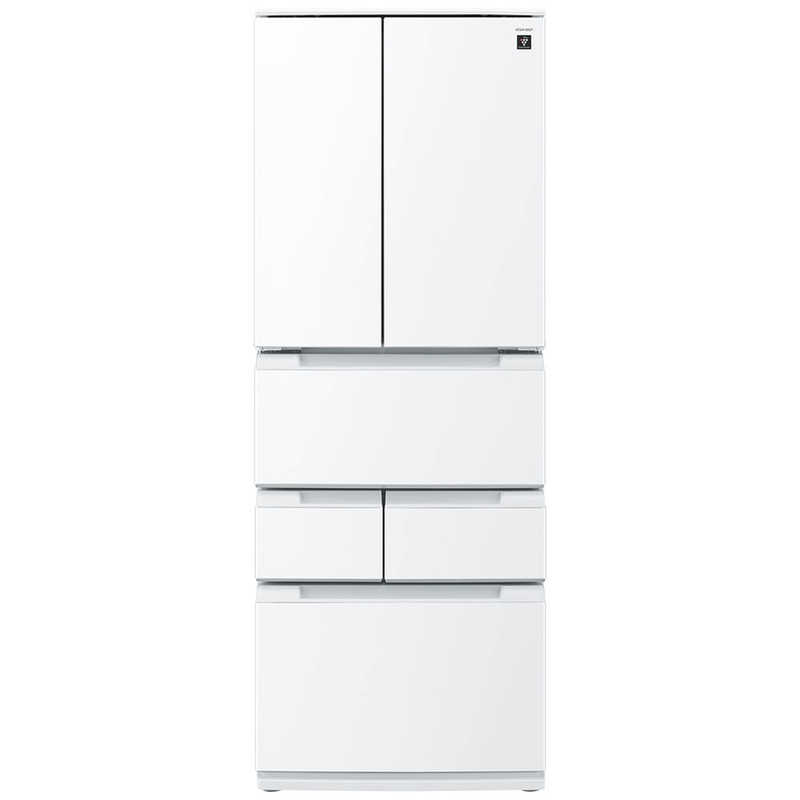 シャープ SHARP 冷蔵庫 FiT63cmシリーズ冷蔵庫 ブラストホワイト SJ-MF43R-W(大型)