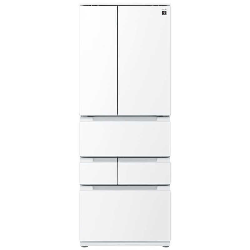 シャープ SHARP 冷蔵庫 FiT63cmシリーズ冷蔵庫 ブラストホワイト SJ-MF51R-W(大型)