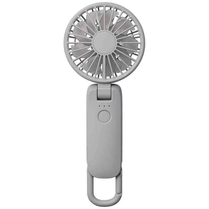 RHYTHM リズム モバイルハンディファン Silky Wind Mobile 4 ミディアムグレー 9ZF042RH84