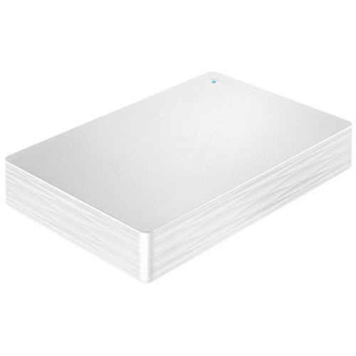 アイ・オー・データ機器 I-O DATA USB 3.2 Gen 1/3.0対応ポータブルハードディスク カクうす Lite 2TB ホワイト HDPH-UT2DWR