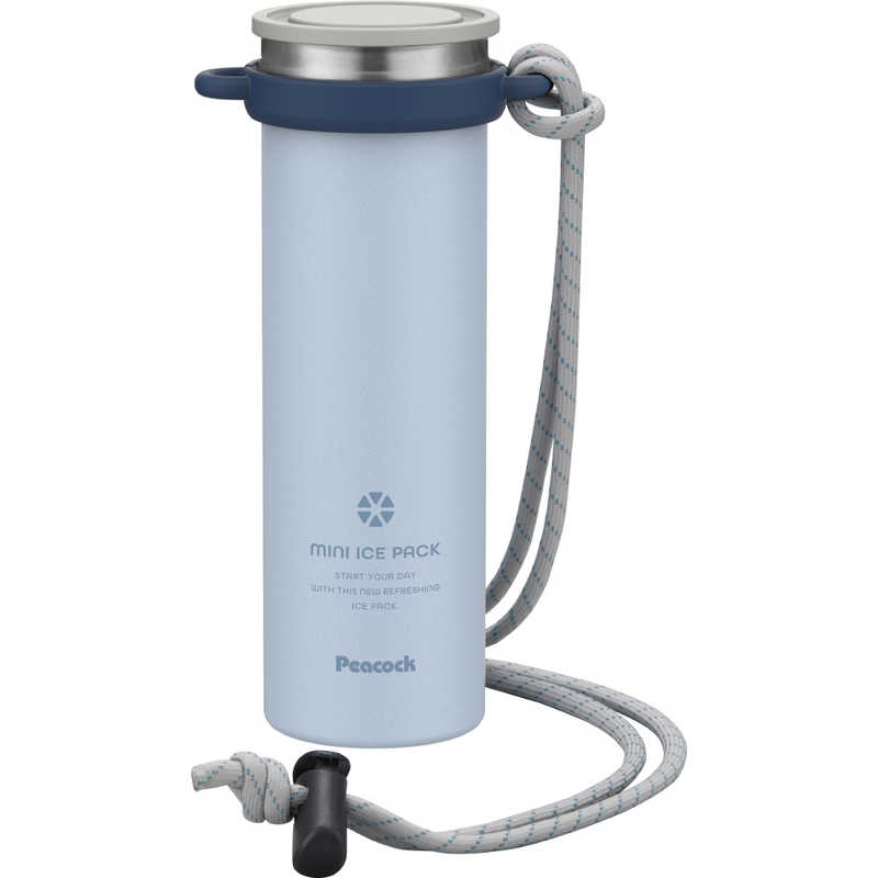 ピーコック ミニアイスパックストラップ シリコーン氷のうタイプ ABB-F15-AIC