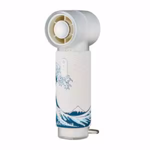 ドクターエア ドリームファクトリー エアロジェット STYLE ジャパン 片手で操作可能 小型軽量 カラビナ付 グレートウエーブ GFA-05GW