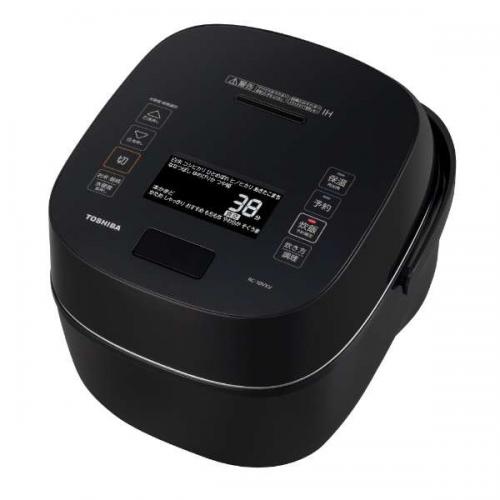 【SALE】東芝 TOSHIBA 真空圧力IH炊飯器 5.5合炊き グランブラック RC-10VXV-K