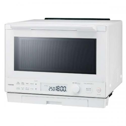 【SALE】東芝 TOSHIBA 過熱水蒸気オーブンレンジ 石窯ドーム 30L グランホワイト ER-YD100-W