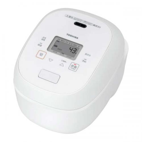 東芝 TOSHIBA 真空IH炊飯器 炎匠炊き 5.5合 グランホワイト RC-10RWB-W