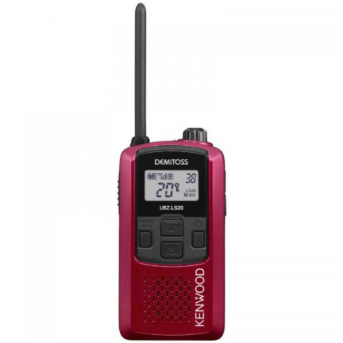 ケンウッド KENWOOD 特定小電力トランシーバー レッド UBZ-LS20RD