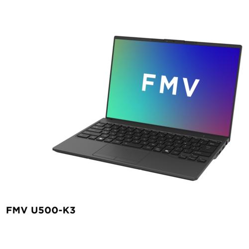 富士通 FUJITSU ノートパソコン 14型 core i5 メモリ16GB SSD512GB ブラック FMVU500K3B