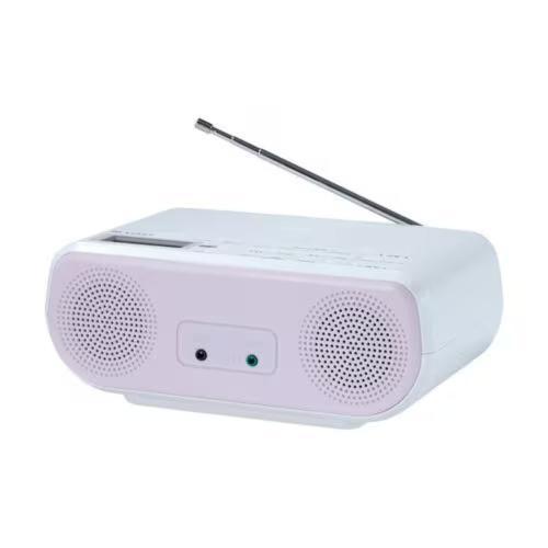 東芝 TOSHIBA CDラジオ Aurex ピンク AX-CR30-P