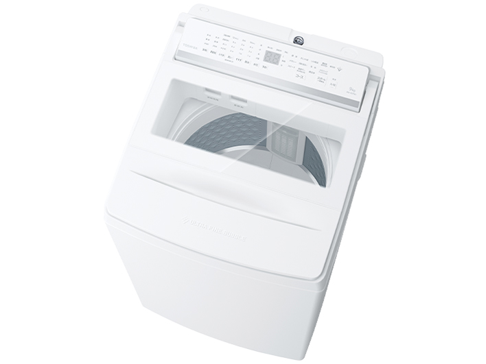 東芝 TOSHIBA 全自動洗濯機-インバーター洗濯機 ZABOON グランホワイト AW-9DPB6-W(大型)