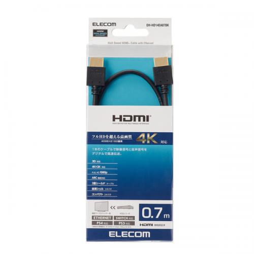 エレコム ELECOM イーサネット対応HIGHSPEED HDMIケーブル DH-HD14EA07BK