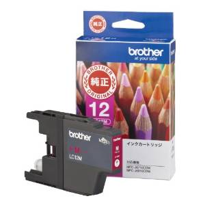 brother 純正インクカートリッジ マゼンタ LC12M ブラザー