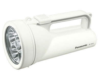 Panasonic パナソニック 乾電池エボルタNEO付き ワイドパワーLED強力ライト BF-BS02K-W