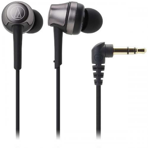 audio-technica カナル型インナーイヤーヘッドホン スティールブラック ATH-CKR50BK オーディオテクニカ