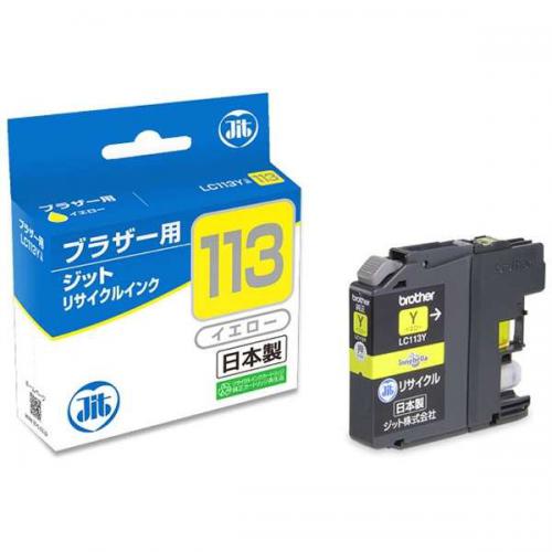 JIT ブラザー用 リサイクルインク イエロー JIT-B113Y ジット