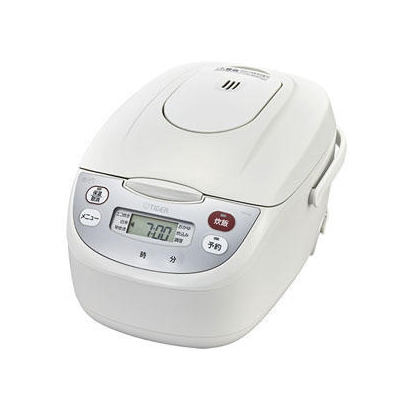 タイガー TIGER マイコン炊飯器 炊きたて 1升炊き ホワイト JBH-G182W